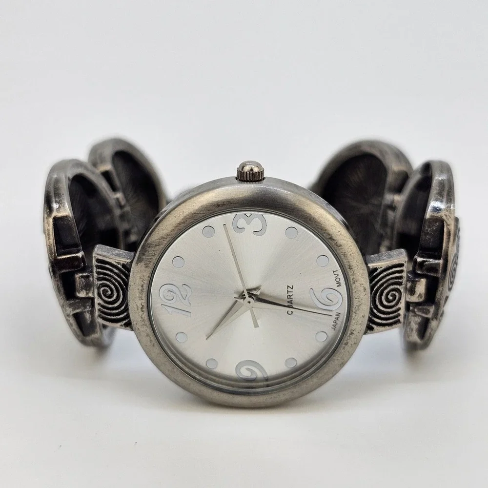 Women's‎ Watch 32MM Gray Dial Dark Gray Bracelet Band 7